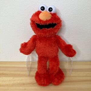Sesame Street Tickle Me Elmo Red Plush Toy Just Play 2024 Tested WORKS 13.5"